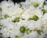 洋風グリーンピースごはん作り方3写真