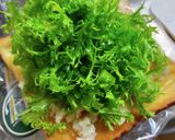 わさび菜チキンマヨサンド作り方2写真