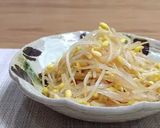 もやし、醤油とごま油だけ作り方10写真