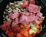 (離乳食完了期)豚ヒレ肉とトマトの野菜煮作り方4写真