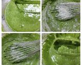 ふわふわ♬ほうれん草シフォンケーキ作り方5写真