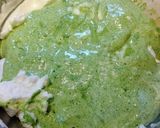 ふわふわ♬ほうれん草シフォンケーキ作り方8写真