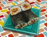 超簡単☆旨味堪能！福神漬納豆のり巻き♪♪作り方7写真