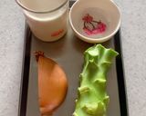 ブロッコリーの茎で豆乳ポタージュ作り方1写真