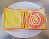 〓お手軽チープ＊トースターでホットサンド作り方2写真