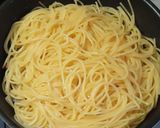 ハンバーグとミックスベジで赤ワインパスタ作り方10写真