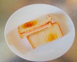 〓お手軽チープ＊トースターでホットサンド作り方5写真
