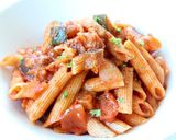 円やかな【トマトジュースと夏野菜のペンネ作り方7写真