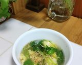 三つ葉をたっぷり食べる中華スープ作り方3写真