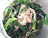 お弁当★ほうれん草とえのきナムル★作り方7写真