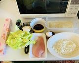 次元が違う美味しさ！ハート型チキンカツ♡作り方1写真
