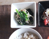 お弁当★ほうれん草とえのきナムル★作り方9写真