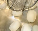春にピッタリ♪イチゴ豆乳白玉甘酒作り方4写真