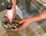 牡蠣屋さんの牡蠣とキノコのクリームパスタ作り方3写真