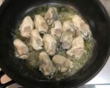 牡蠣屋さんの牡蠣とキノコのクリームパスタ作り方4写真