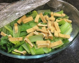 小松菜と昔あげ(油揚げ)のお浸し作り方4写真