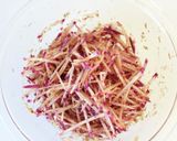 凄く美味しい【大根の混ぜサラダ】紅しぐれ作り方4写真