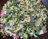 春玉ねぎのチーズポークチヂミ作り方4写真