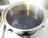 黒豆の煮汁でブランマンジェ作り方2写真