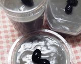 黒豆の煮汁でブランマンジェ作り方7写真