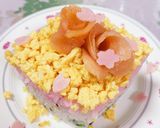 ひな祭りに菱餅風ちらし寿司作り方5写真