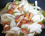 新じゃがたまとウィンナーの蒸煮作り方3写真