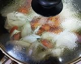 新じゃがたまとウィンナーの蒸煮作り方4写真