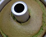 ふわふわ♬ほうれん草シフォンケーキ作り方14写真