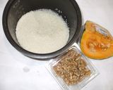 かぼちゃ炊き込みご飯♪簡単胃弱漢方薬膳作り方1写真