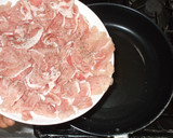 豚肉白菜炒め♪簡単清熱消食下痢漢方薬膳作り方4写真