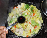 豚肉白菜炒め♪簡単清熱消食下痢漢方薬膳作り方9写真