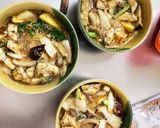 根菜茄子簡単チョレギサラダ味温野菜サラダ作り方17写真