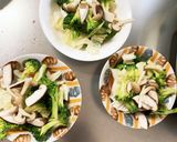 レンジ肉無あんかけ中華丼味白菜筍回鍋肉風作り方10写真