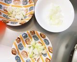レンジ肉無し豆腐香味醤油炒味が野菜炒め作り方3写真