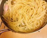 レモンクリームパスタ作り方4写真