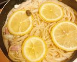 レモンクリームパスタ作り方6写真