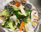 レンジ肉無し豆腐香味醤油炒味が野菜炒め作り方13写真