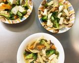 レンジ肉無し豆腐香味醤油炒味が野菜炒め作り方16写真