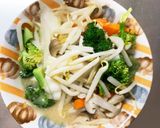 全てレンジもやし入り甘酢味噌田楽味酢豚作り方13写真