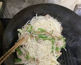 うどんでナポリタン作り方4写真