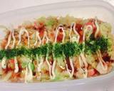 お好み焼き。タッパーで簡単ヘルシー作り方3写真