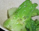旬の味!蕾菜の中華風ムゲンソルト和え作り方10写真