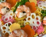 ひな祭りのちらし寿司弁当♪作り方1写真