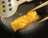 卵1個!丸いフライパンで卵焼き作り方8写真