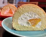 調理バットで作る☆食べ切りシフォンロール作り方13写真