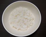 簡単☆お手軽柿ピー茶漬け♩作り方2写真