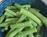インゲンのじゃこ和え作り方1写真