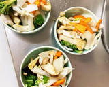 あっさり中華生姜炒味豚こま大根青椒肉絲風作り方11写真