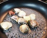 ハマグリの酒蒸し香味野菜のせ作り方3写真