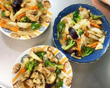 あっさり中華生姜炒味豚こま大根青椒肉絲風作り方15写真